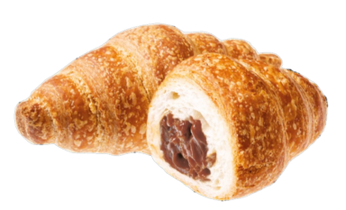 Круасани з шоколадом (1,7 кг/ящ фасовка 6 пакетов)/Gurman Family/