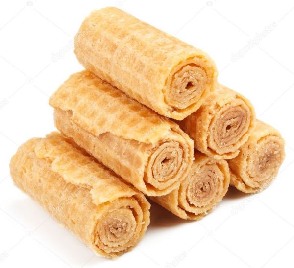 П.В. Вафельні рулетики  аромат пряж  молоко  (ЛогінсСмак) 1,8 кг